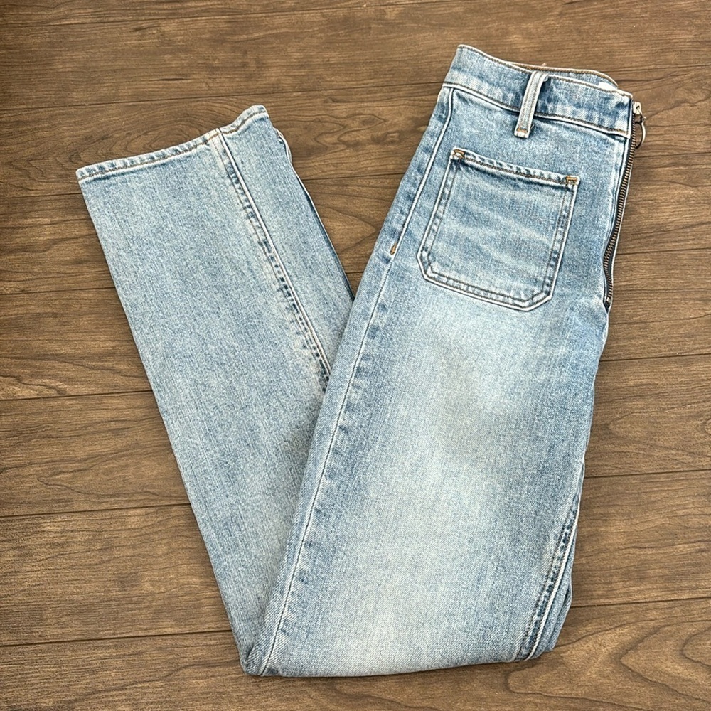 Denim Forum The Just Peachy Straight Jeans